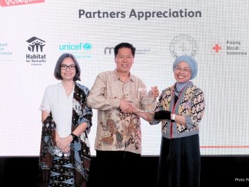 Habitat for Humanity Indonesia Menerima Penghargaan CSR Partners Prudential Indonesia